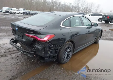 2024 BMW I4 Gran Coupe Edrive35 z USA, uszkodzony, nr VIN WBY43AW0XRFR73272